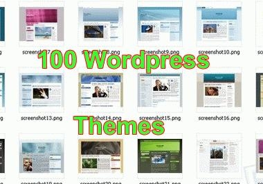 give You 100 Great WORDPRESS Themes Templates plus 5 Business Ebooks